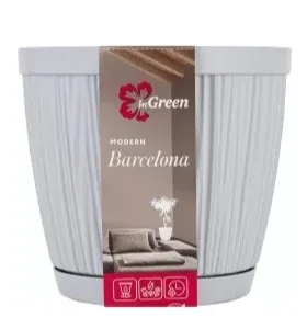 Кашпо Barcelona утренний туман 1,8л/16