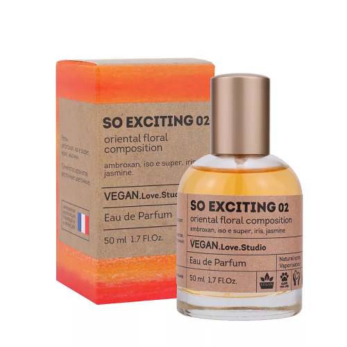 VEGAN LOVE STUDIO парфюмерная вода д/женщин so exciting 02 50мл