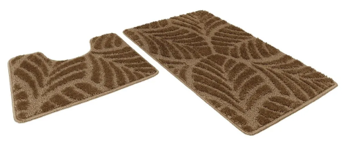 SHAHINTEX набор ковриков актив icarpet цв.капучино 50*80см, 50*40см