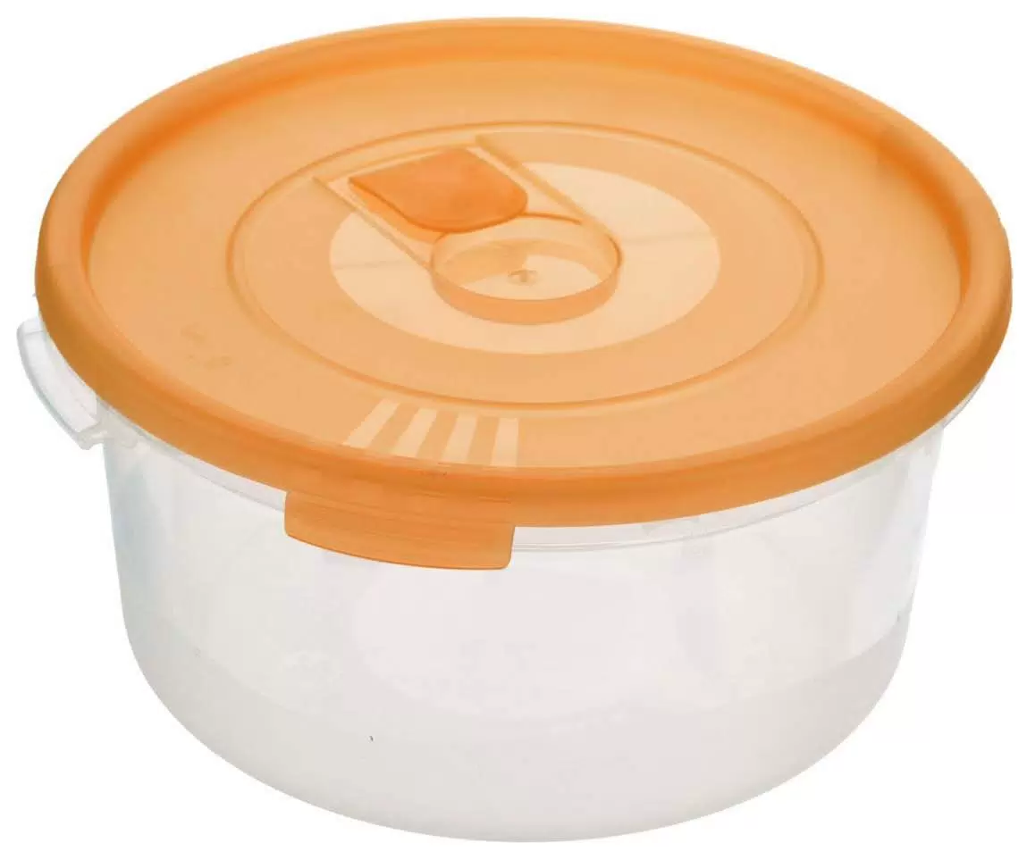 Контейнер д/свч круглый с клапаном 400мл C520