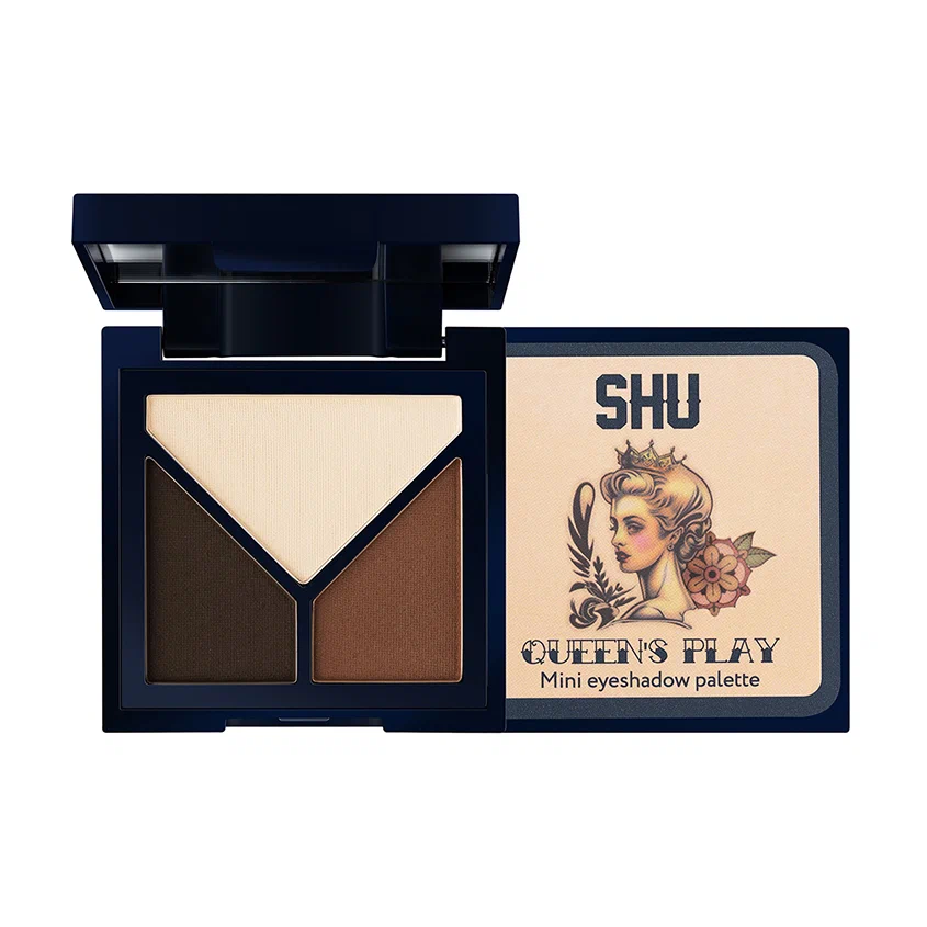 SHU мини-палетка теней д/век queen's play №121