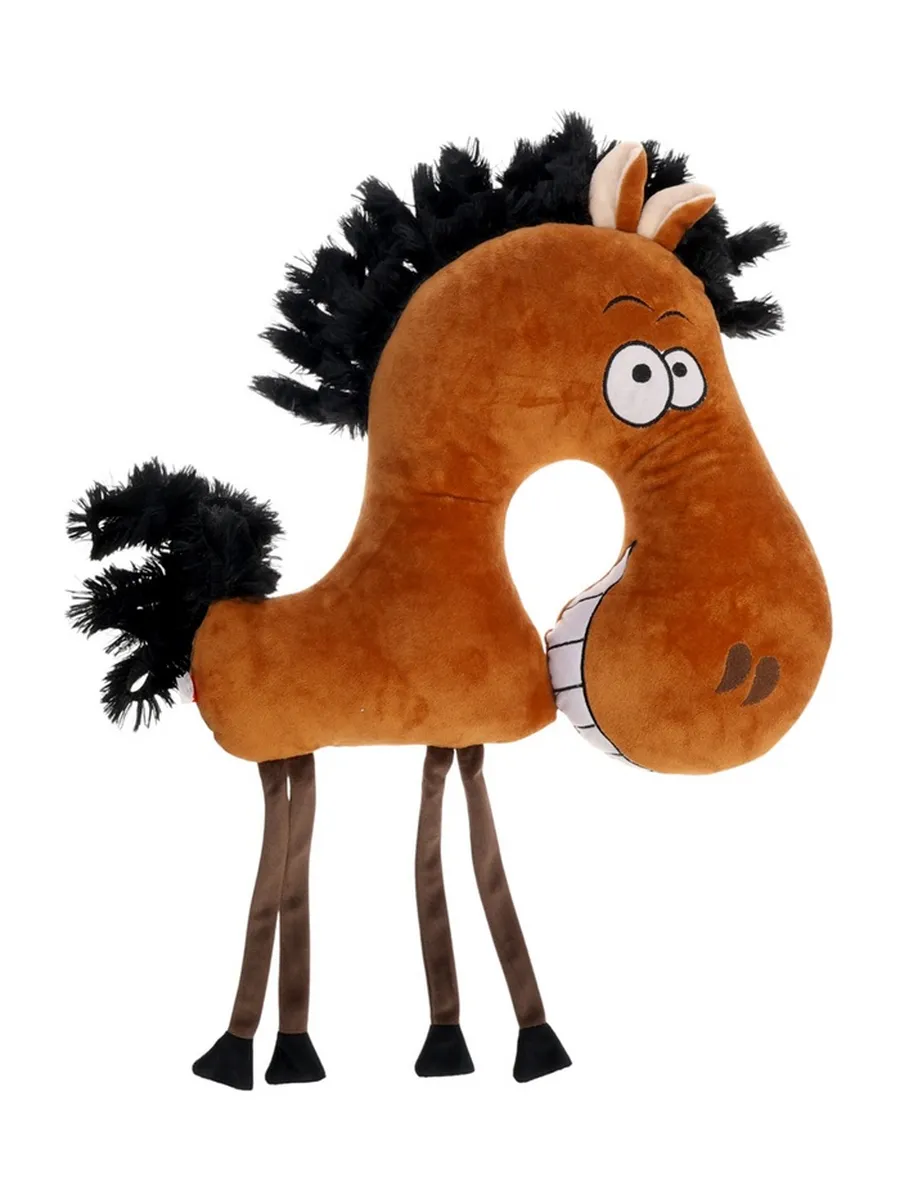 Игрушка мягкая конь Смайл