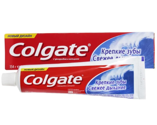 COLGATE паста зубная крепкие зубы свежее дыхание 100мл FCN89278