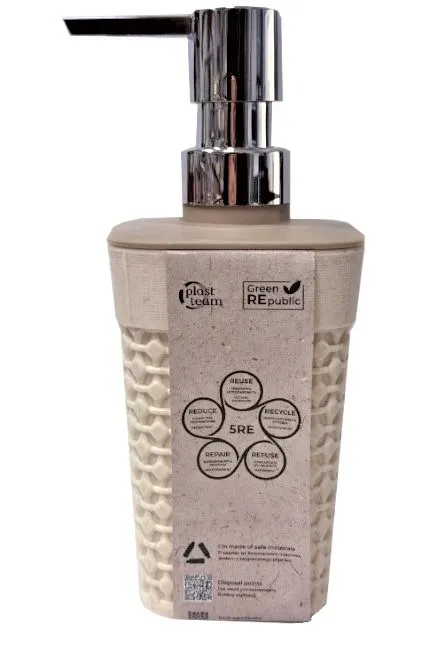 GREEN REPUBLIC дозатор д/жидкого мылацв.лен PT1345/GRЛН-16