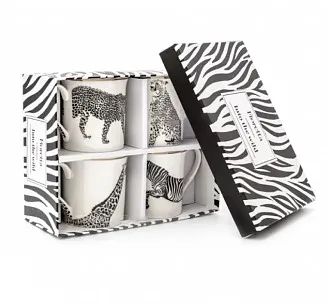 FIORETTA Into the wild набор кружек 320мл 4шт GC2245