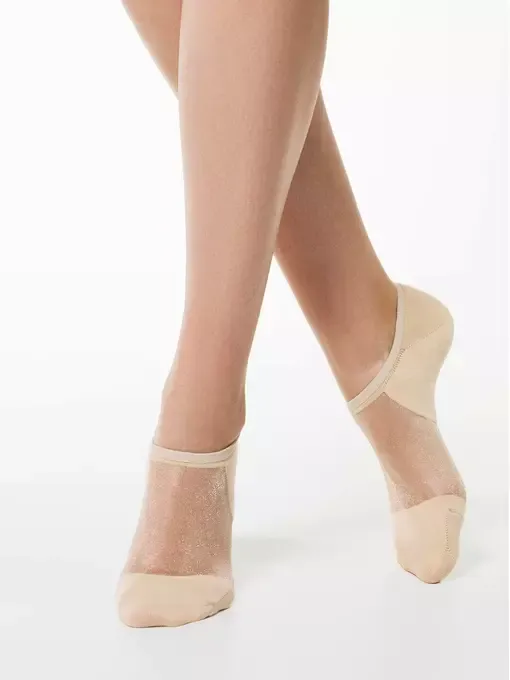 CONTE носки женские active ультракороткие 18С-4СП бежевый р.25-27