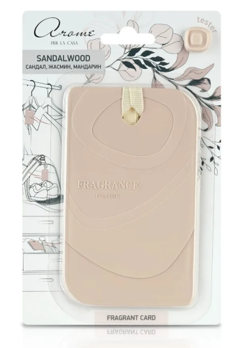 АЕР Fragrant Card ароматизатор д/дома sandalwood