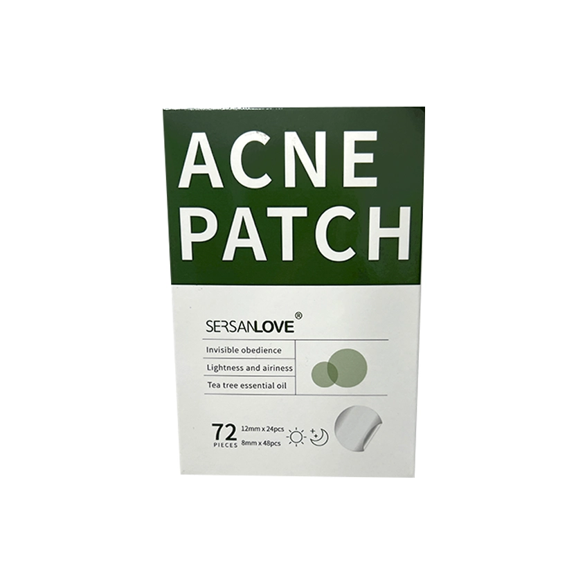 SERSANLOVE патчи от акне с маслом чайного дерева 12мм*24шт, 8мм*48шт_