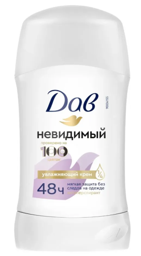 DOVE антиперспирант жен. невидимый 40мл стик