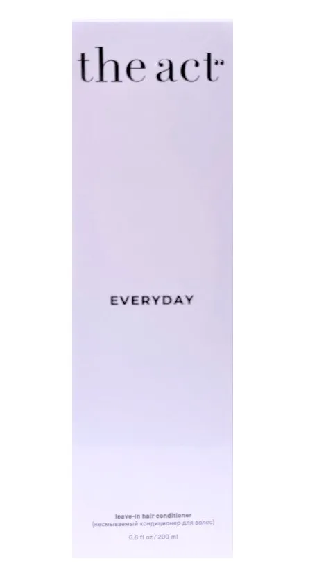 THE ACT кондиционер-спрей д/волос несмываемый everyday 17в1 200мл