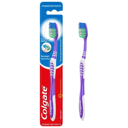 COLGATE FVN52196 з/щетка ЭКСПЕРТ ЧИСТОТЫ 3+1 сред.жест.