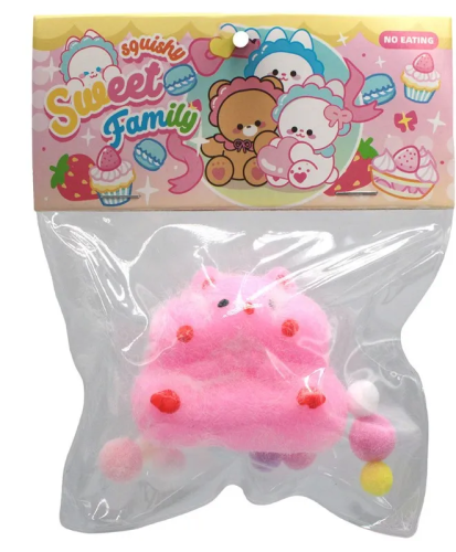 CENTRUM игрушка сквиш хомяк 6,5*5,5см 76968