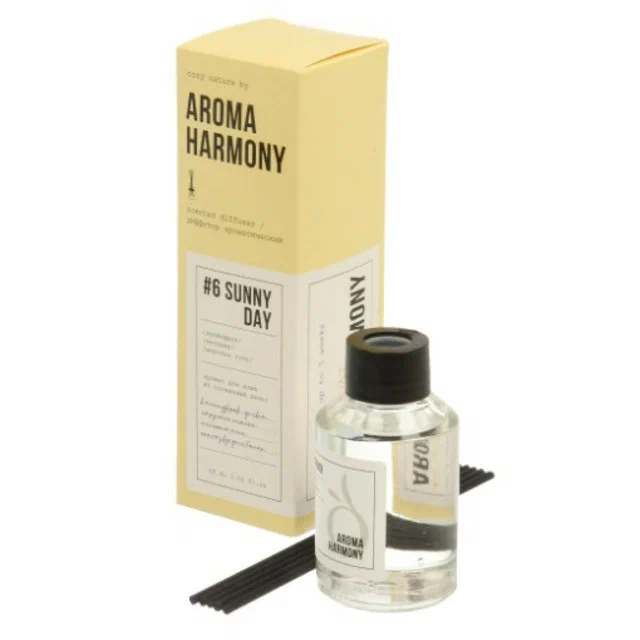 AROMA HARMONY диффузор ароматический №6 sunny day 60мл