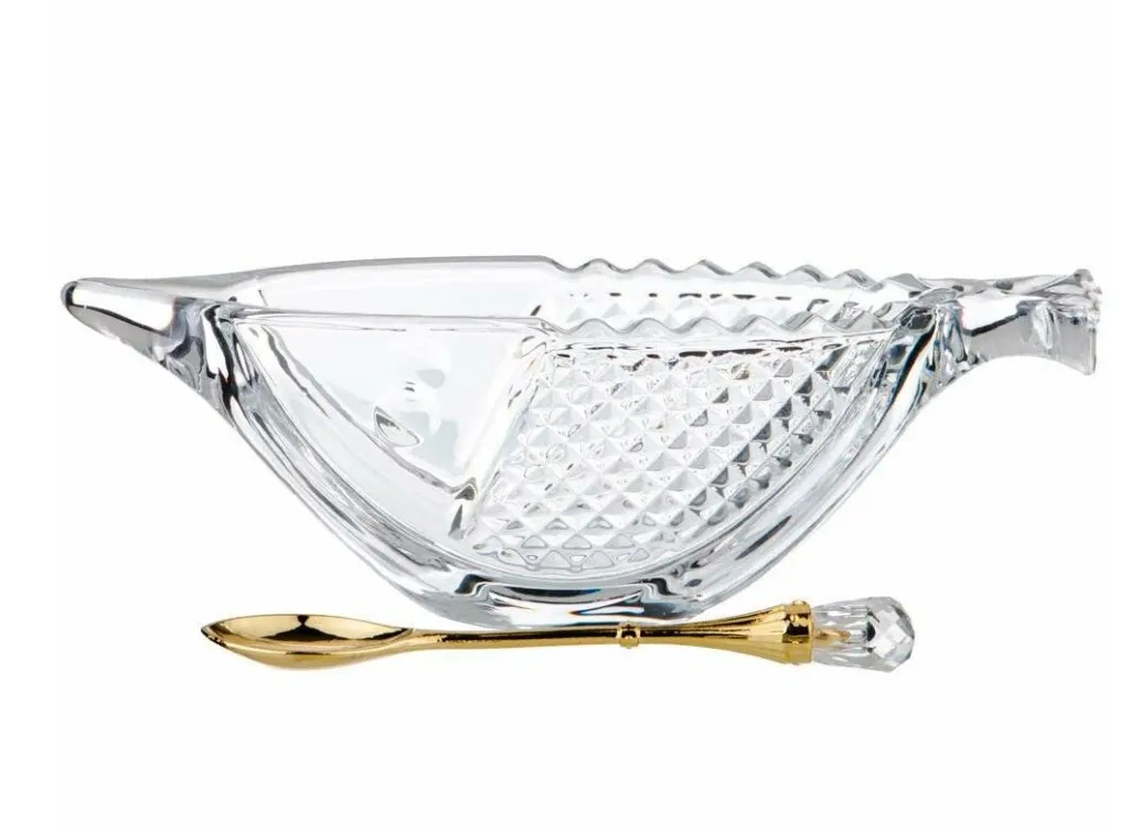 LEFARD Muza икорница с ложкой рыба 110мл 355-301