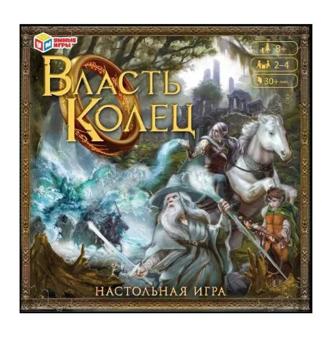 Игра-ходилка настольная власть колец 40 карточек