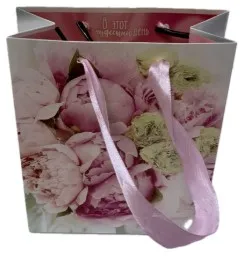 Пакет подарочный 12*15*6см радости 2779059