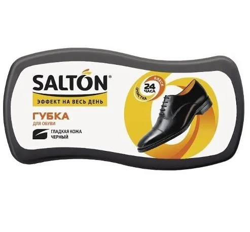 SALTON Classic губка-волна д/обуви из гладкой кожи цв.черный 52/09/72