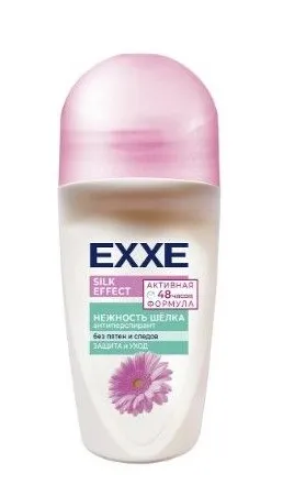EXXE антиперспирант жен. silk effect нежность шёлка 50мл ролл