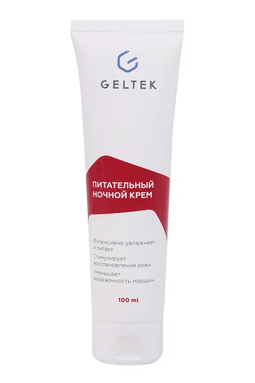 GELTEK крем д/лица ночной питательный 100мл