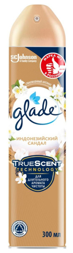 GLADE освежитель воздуха индонезийский сандал 300мл (12)