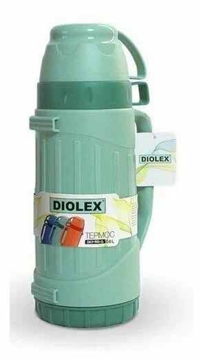 DIOLEX термос пластиковый со стеклянной колбой 1,8л DXP-1800-1