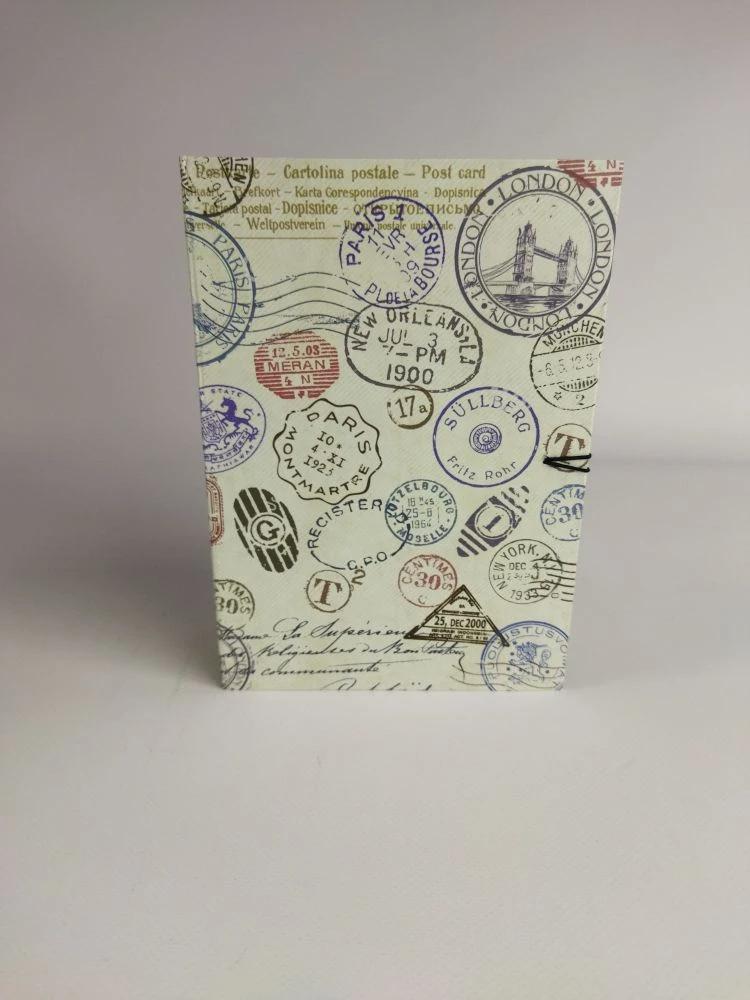 Коробка подарочная дизайн штамп 20*14*6см 42367