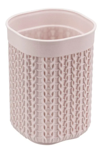 ВЯЗАНИЕ стакан вязание д/зубных щеток цв.чайная роза М2237/16