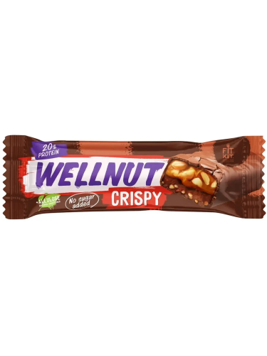 WEELNUT батончик глазированный арахис-карамель протеин 20% 45г/15