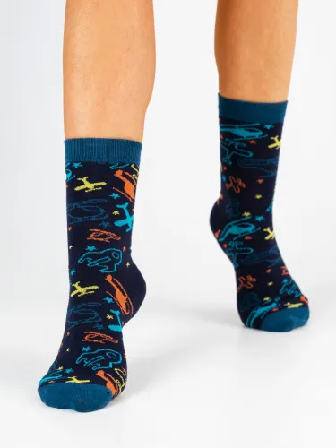 Носки детские С2142 синий р.20-22