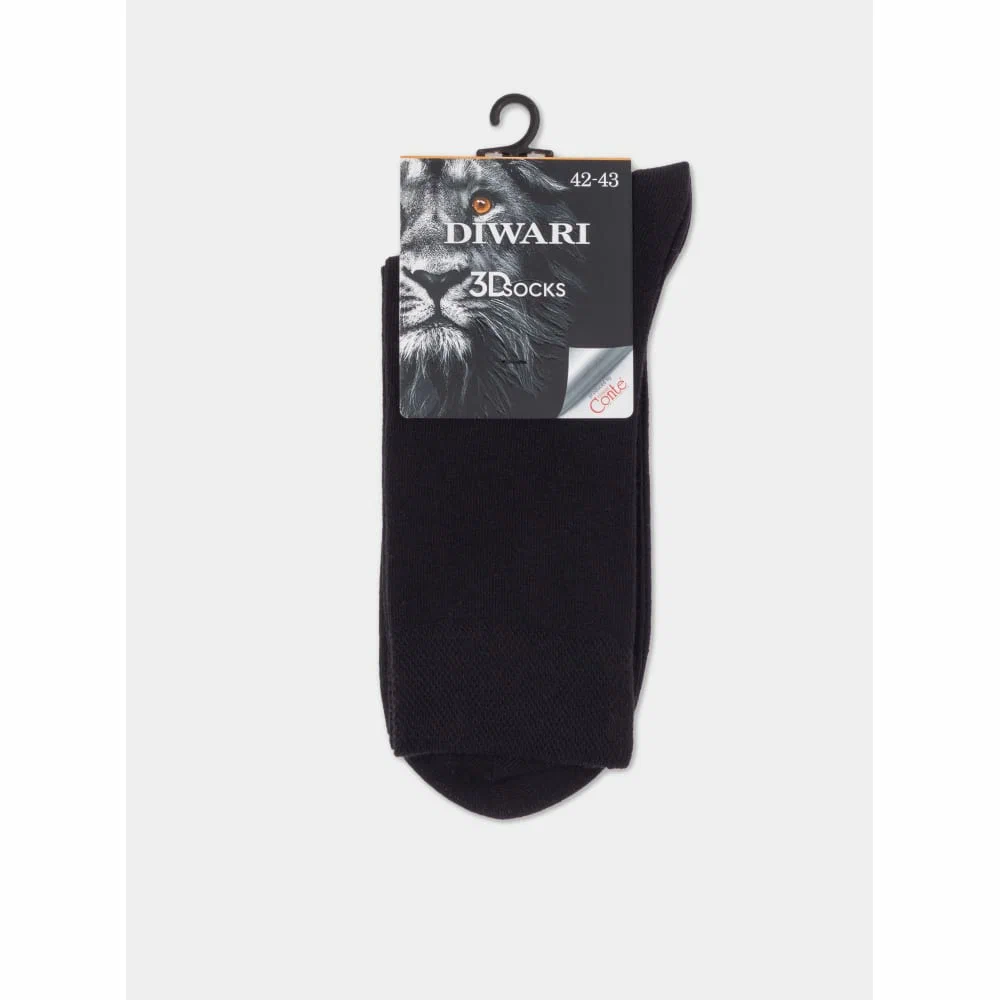 DIWARI носки мужские 3DSOCKS 23С-121СП черный р.25