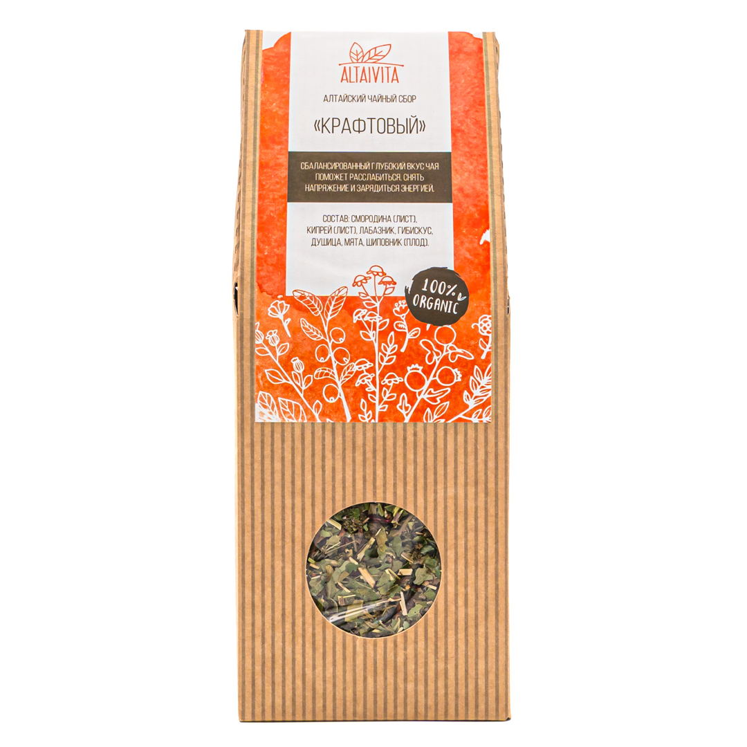 ALTAIVITA чай травяной крафтовый весовой 45г