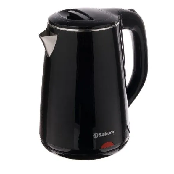 SAKURA чайник электрический 1,8л цв.черный SA-2150BK