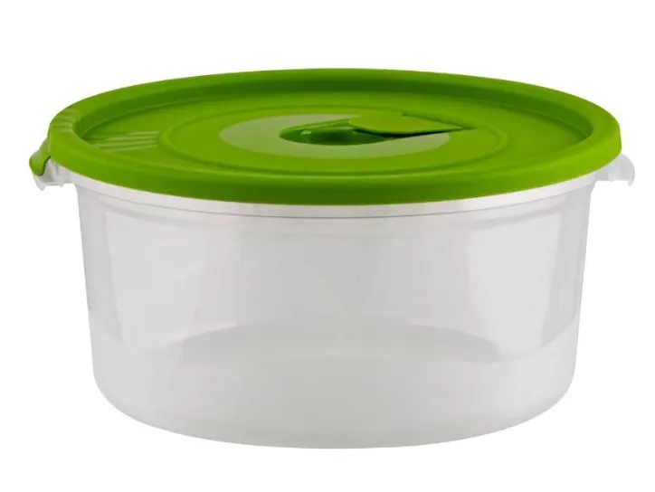 Контейнер д/свч круглый с клапаном д/свч 1,6л C522