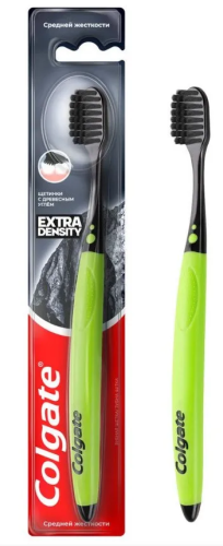 COLGATE щетка зубная extra density средняя