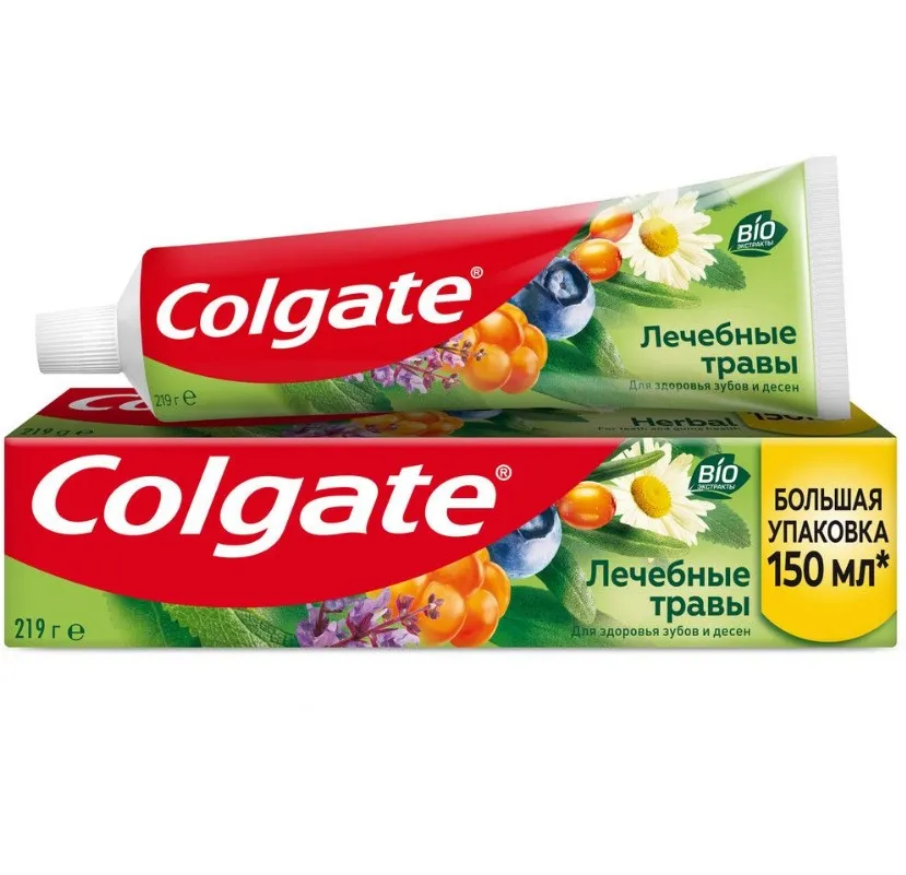 COLGATE паста зубная лечебные травы 150мл FCN89282