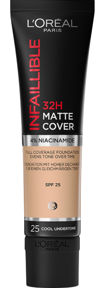 LOREAL крем тональный инфаибль матовый т.025 ivoire_