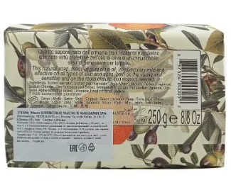 NESTI DANTE мыло туалетное оливковое масло и мандарин 250г