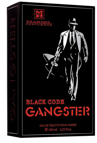 GANGSTER туалетная вода д/мужчин black code 100мл