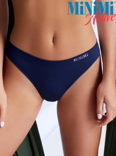 MINIMI трусы женские стринги MA211 blu notte р.46-48/M-L