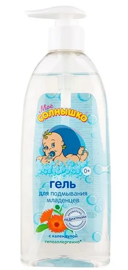 МОЕ СОЛНЫШКО гель д/подмывания младенцев с календулой 400мл