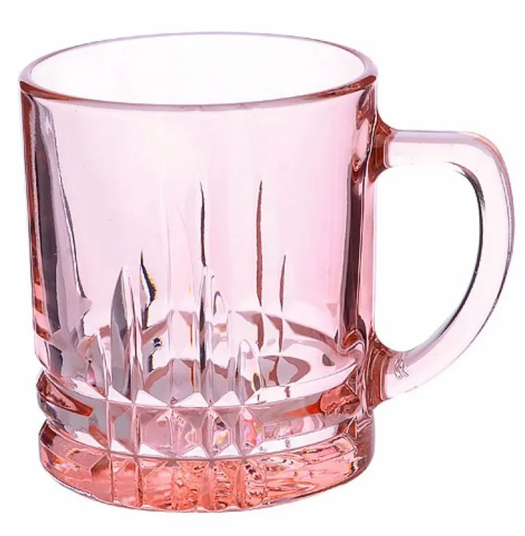 ДЕКОСТЕК кружка д/чая 300мл 128-Н7 розовый