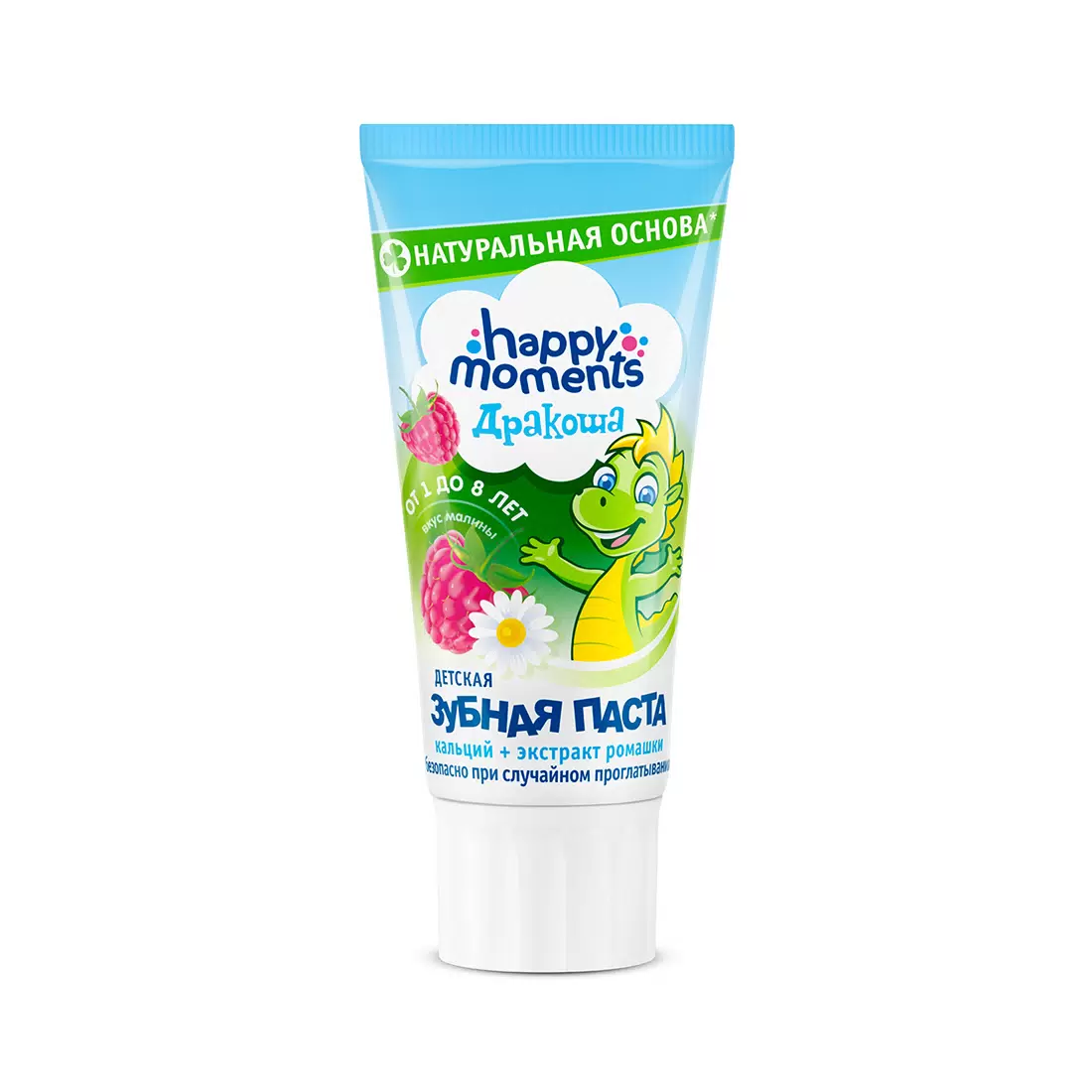 ДРАКОША паста зубная гелевая детская малина 60г