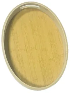Поднос овальный 1шт бамбук 45*31см EA0288-3