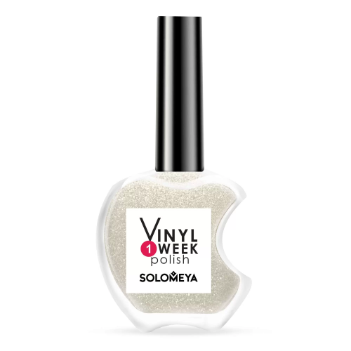 SOLOMEYA лак д/ногтей one week vinyl polish sparkling т.40 13мл