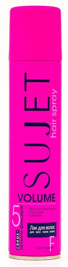 SUJET лак д/волос сверхсильная фиксация 180мл 45-178