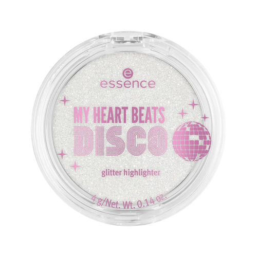 ESSENCE хайлайтер my heart beats disco glitter highlighter т.01