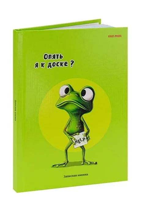 Книжка записная А5 80л жабка Б80-0788