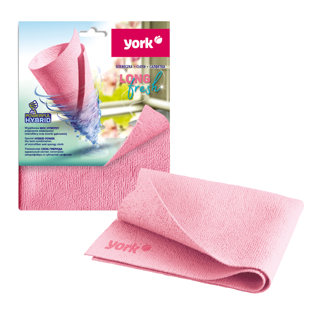 YORK салфетка из микрофибры лонгфреш 30*35см