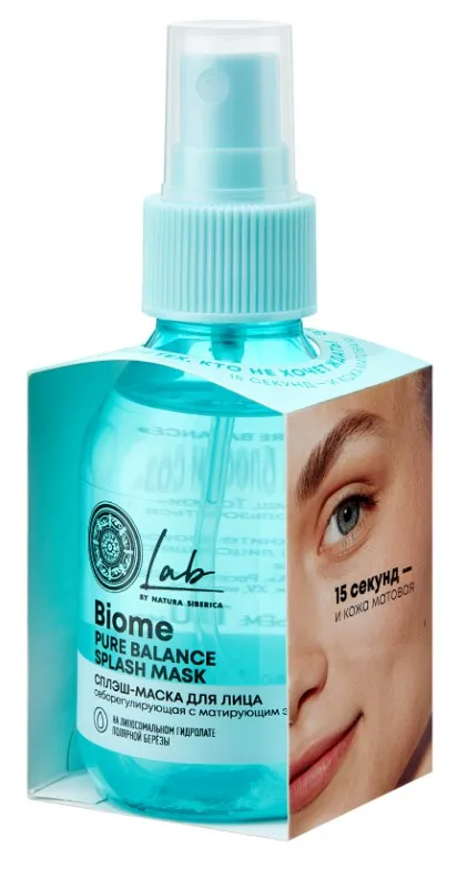LAB BIOME cплэш-маска д/лица pure balance 100мл