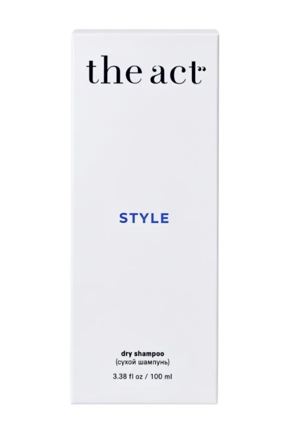 THE ACT шампуь cухой style 100мл